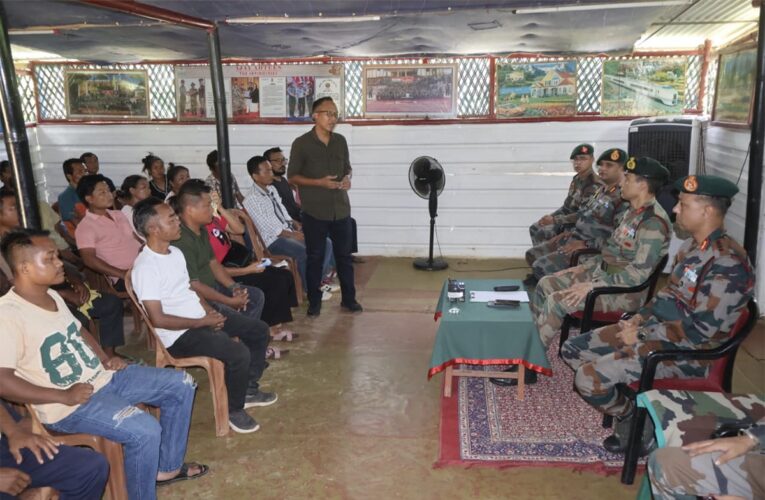 Assam Rifles Reviews Security and Promotes Peace in Jiribam