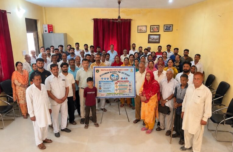 Indian Army Hosts Ayushman Bharat Healthcare Awareness Program in Pallanwala, Jammu