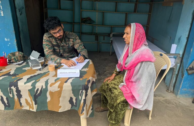 Indian Army Conducts Health and Veterinary Camp in Remote Kishtwar Village