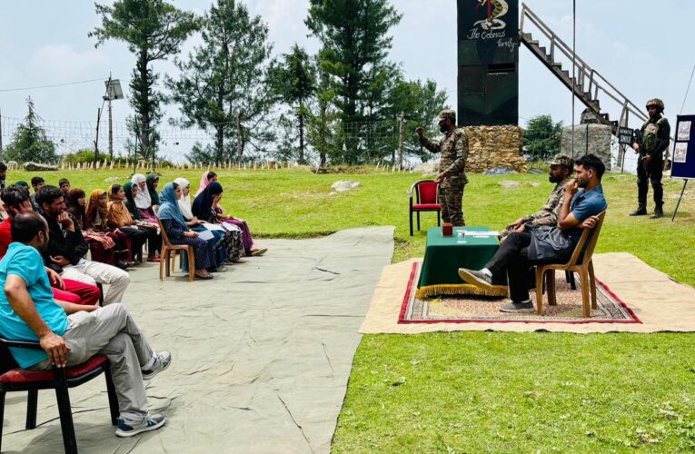 Indian Army hosts youth career counseling session in Reasi to guide students on employment opportunities