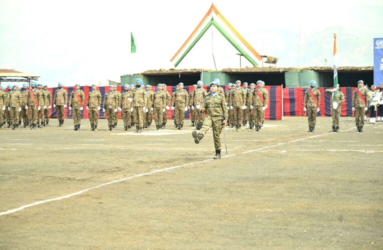 Indian Army Peacekeepers Awarded UN Medals for Exemplary Service in DRC