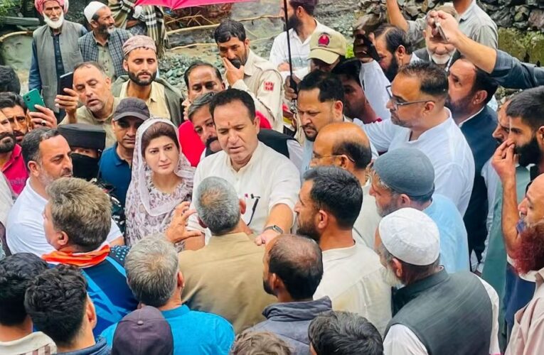 J&K Flood Crisis: LoP Sunil Sharma Inspects Poonch and Rajouri Damage, Promises Central Aid
