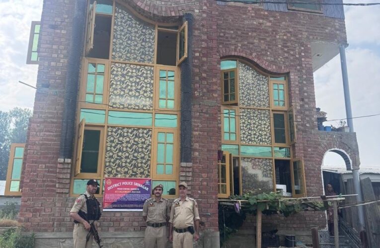 Srinagar Police Seizes ₹8 Crore Property of Drug Peddlers Under Nasha Mukti J&K Abhiyan