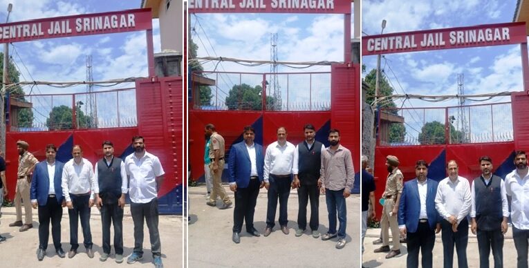 DLSA Budgam Conducts Legal Inspection at Central Jail Srinagar Ahead of 3rd UTRC Meeting
