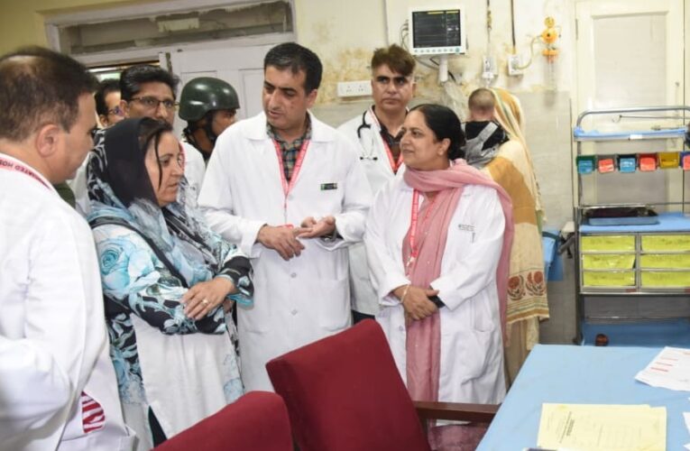Sakeena Itoo Celebrates National Doctors Day With Visit to Children Hospital Bemina in Srinagar