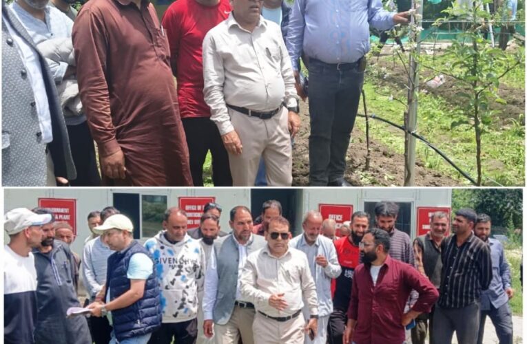First-Ever Visit by Director Horticulture Jammu Explores Marwah Zone to Boost Fruit Cultivation