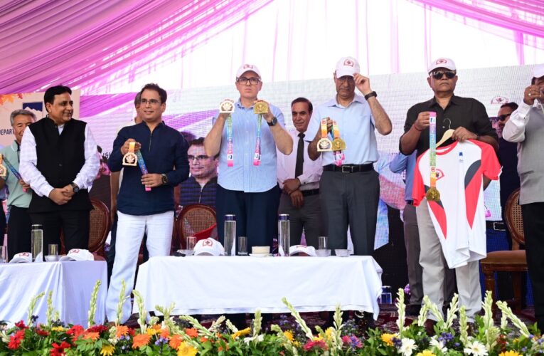 Chief Minister Omar Abdullah Launches Official Merchandise and Campaign for Kashmir Marathon 2026