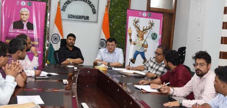 Solid Waste Management Rules 2026: MD SBM (U) and DC Udhampur Review Execution Plan and Direct Door-to-Door Collection Upgrades