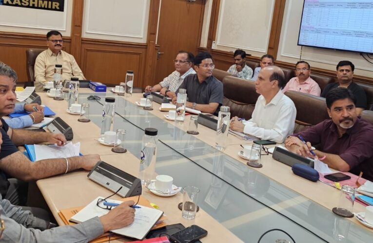 Jammu Water Supply and Flood Preparedness Reviewed by Minister Javed Rana