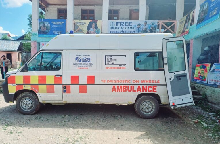 Mobile TB Diagnostic Van reaches LOC villages in Kupwara to ensure 100% screening