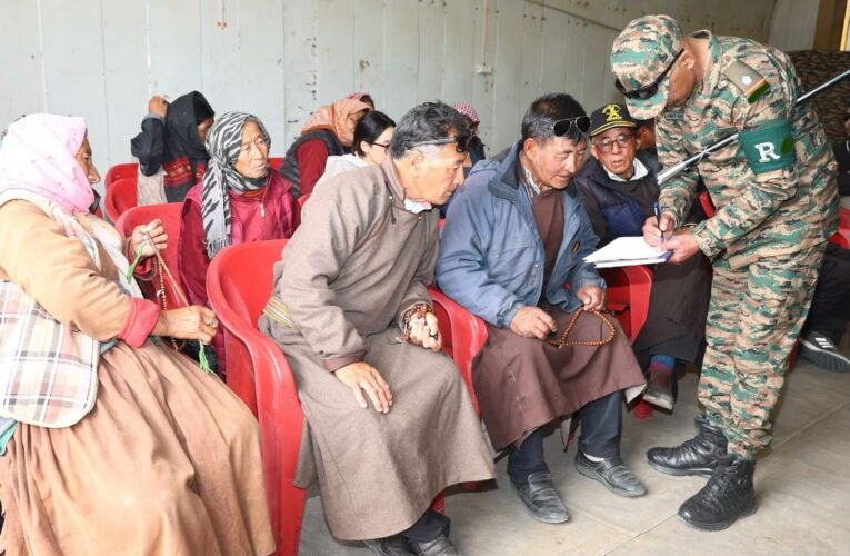 Indian Army’s Chushul Warriors Host Ex-Servicemen Outreach Programme in Changthang to Honour Veterans