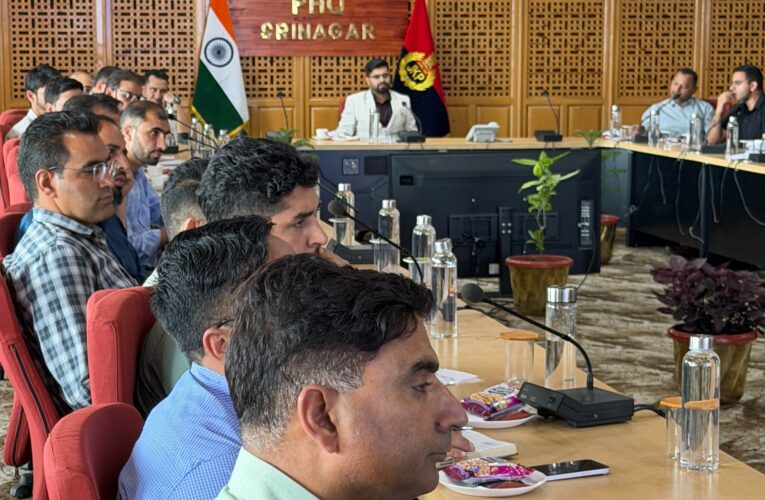 J&K Home Department Reviews CapEx: Mandates GeM Procurement and Zero-Liability Financial Discipline