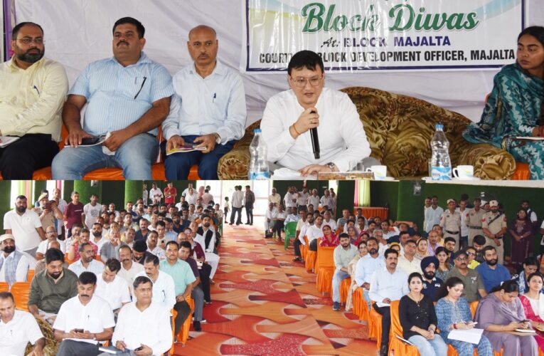 DC Udhampur Leads Public Grievance Camp in Mansar to Resolve Local Issues