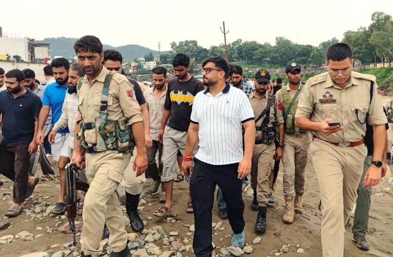 Rajouri Flood Response: DC Abhishek Sharma Mobilizes Mass Rescue and Restoration Operations