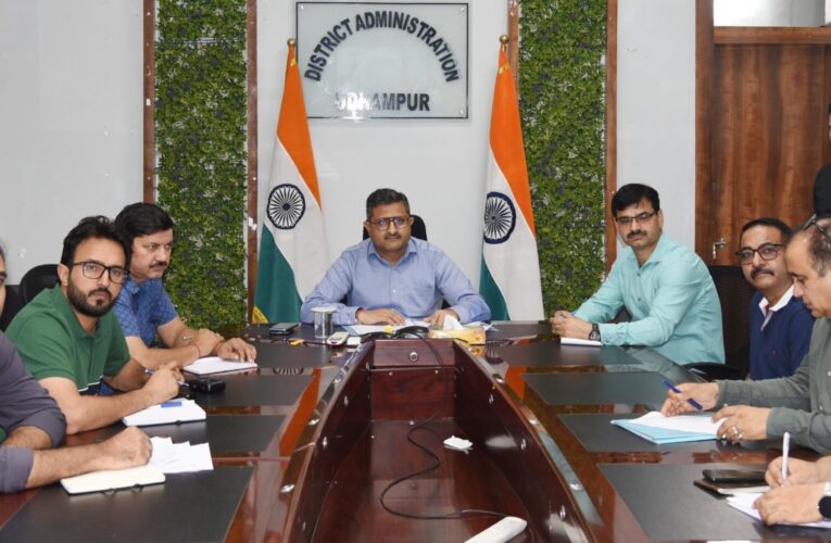 Udhampur ADC Reviews Telecom Infrastructure, Orders Fast-Track Execution of Digital Connectivity Projects