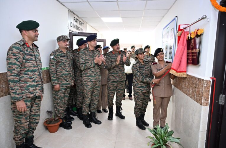 GOC Trishakti Corps Reviews Operational Readiness and Healthcare Upgrades at Binnaguri Military Station