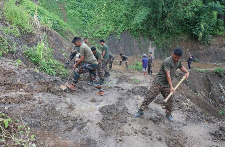 Assam Rifles Executes Swift Landslide Rescue in Kiphire, Nagaland