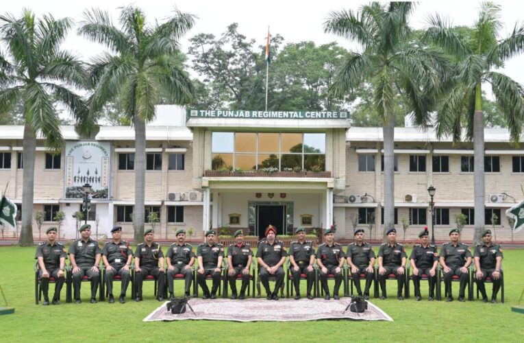 Lt Gen Pawan Chadha Reviews Training Infrastructure and Agniveer Progress at Ramgarh Military Station