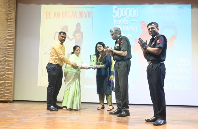 Command Hospital Southern Command Drives Organ Donation Drive in Pune