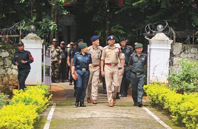 Director General of Police Inspects Manipur Rifles Battalion in Imphal
