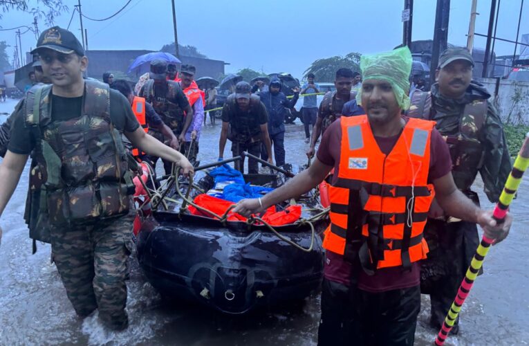 Indian Army ramps up flood relief and rescue operations in Surat
