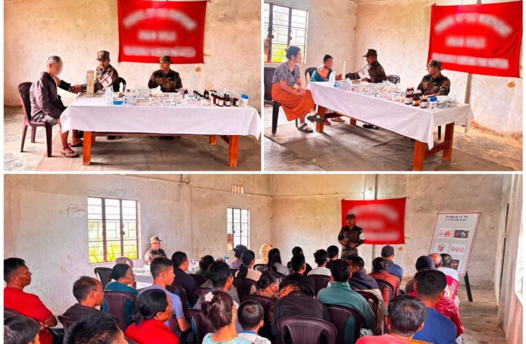 Indian Army Organizes Tobacco Awareness Campaigns Across Northeast For World Lung Cancer Day