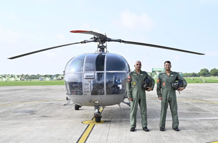 IAF Training Command Chief Reviews Foundational Aviator Prep at Basic Flying Training School