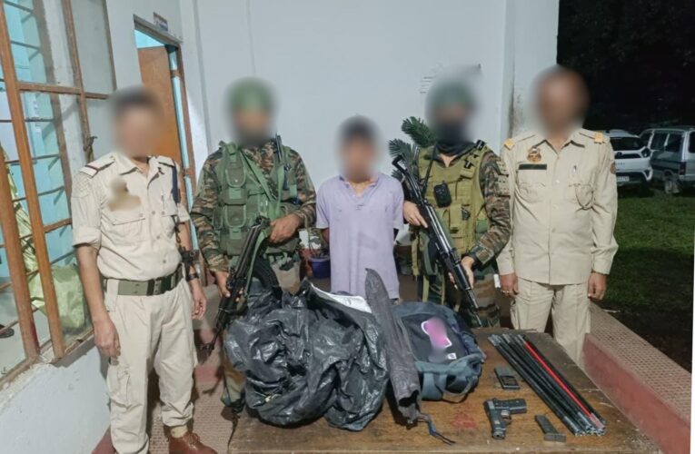 Joint Military and Police Operation Apprehends Active NSCN Cadre in Assam