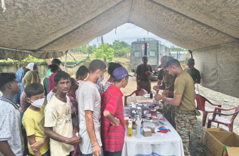 Indian Army Medical Teams Mobilize in Assam: Over 1,200 Flood Survivors Receive Urgent Healthcare Aid
