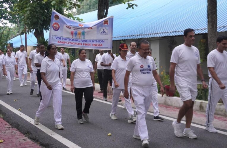 Military Hospital Meerut Organizes Walkathon for Vascular Disease Awareness