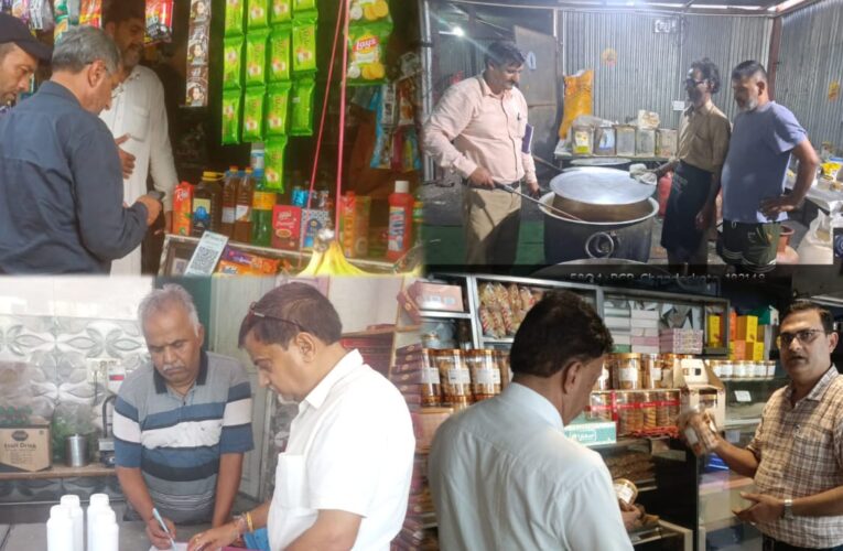 Food Safety Administration Conducts Special Inspection Drive Across Jammu and Kashmir