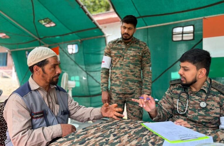 Healthcare at Doorstep Army Medical Camp in Athwatoo Benefits 745 Residents