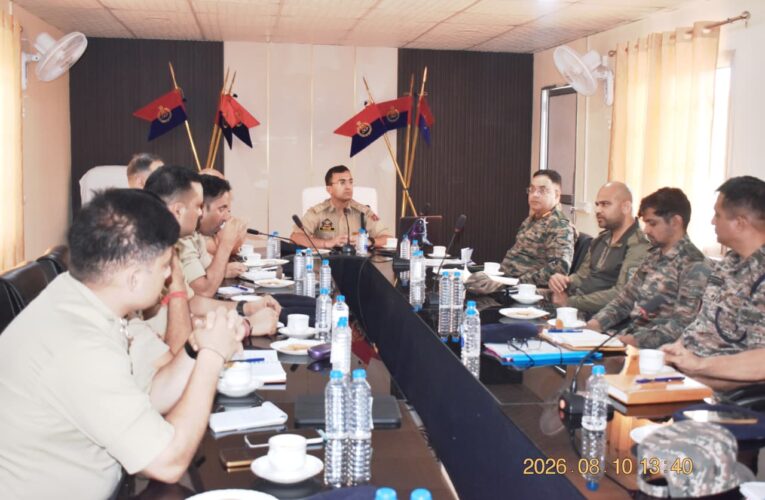 Reasi SSP Chairs Security Review Meeting for Independence Day and Pilgrimages