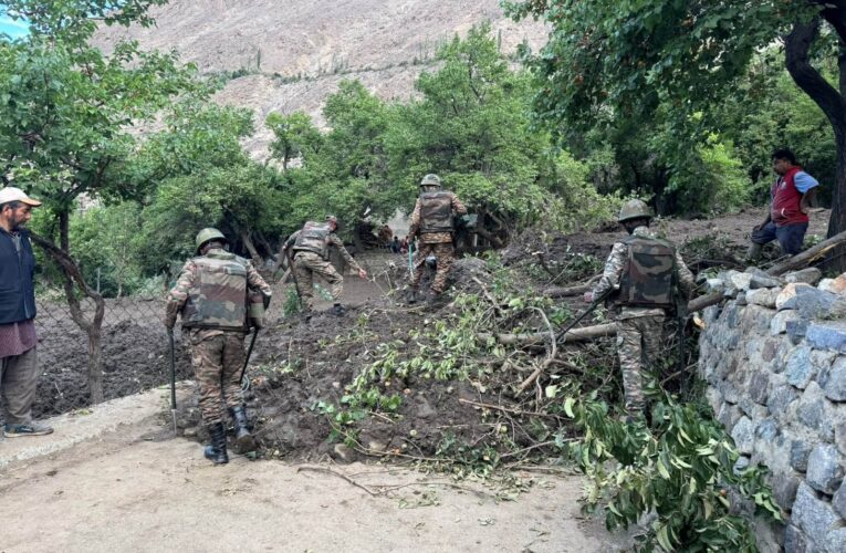 Indian Army Provides Swift Humanitarian Relief Following Cloudburst in Kargil