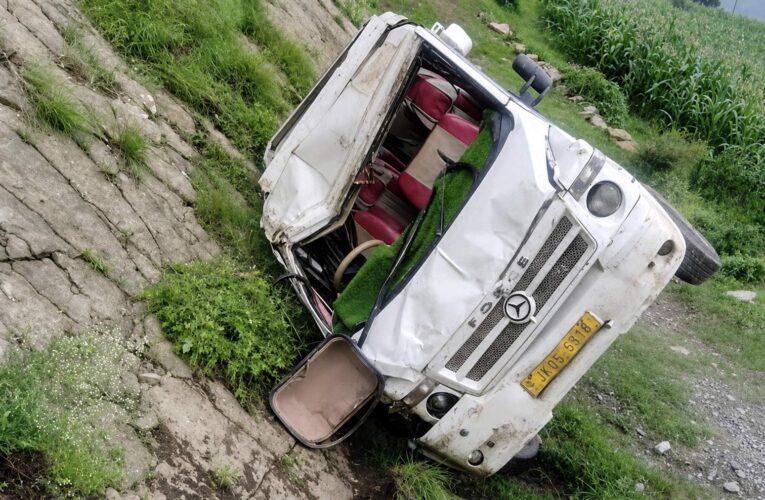 Two Injured as Tempo met with accident at Kotranka