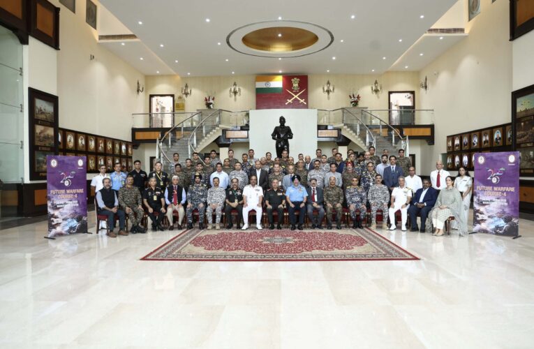 CDS Addresses Tri-Services Course: Emphasizes Emerging Tech and Multi-Domain Readiness for Future Conflicts