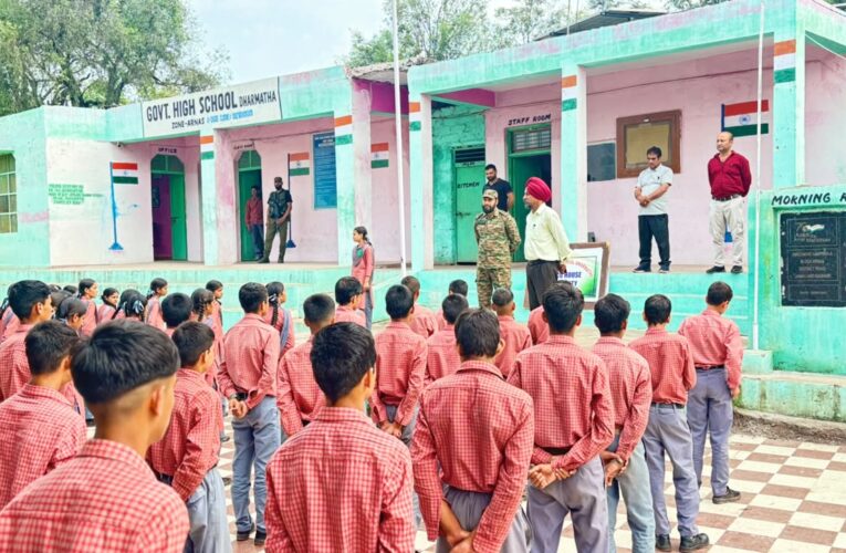 Indian Army Hosts Youth Career Counselling Workshop in Dharmari, Reasi to Empower Students