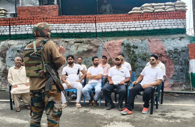 Indian Army Conducts Road Safety Awareness Drive on Mughal Road in Poonch