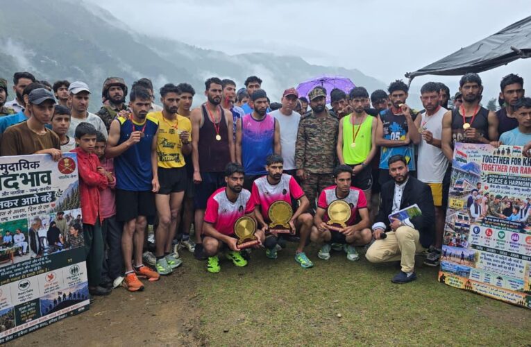 Indian Army Hosts ‘Run for Drug Awareness’ to Empower Ramban Youth in Anti-Substance Abuse Drive