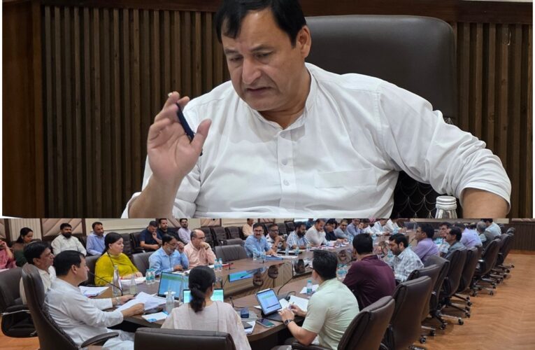 Javid Dar Reviews Jammu Division Rural Development Initiatives, Urges Timely Work Execution