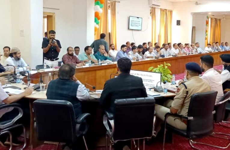J&K Chief Minister Omar Abdullah Assures Enhanced Relief and Long-Term Flood Mitigation in Rajouri Review