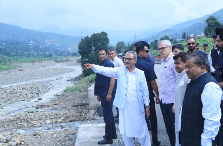 Chief Minister Omar Abdullah Reviews Flash Flood Damage in Rajouri, Assures Speedy Relief and Infrastructure Restoration