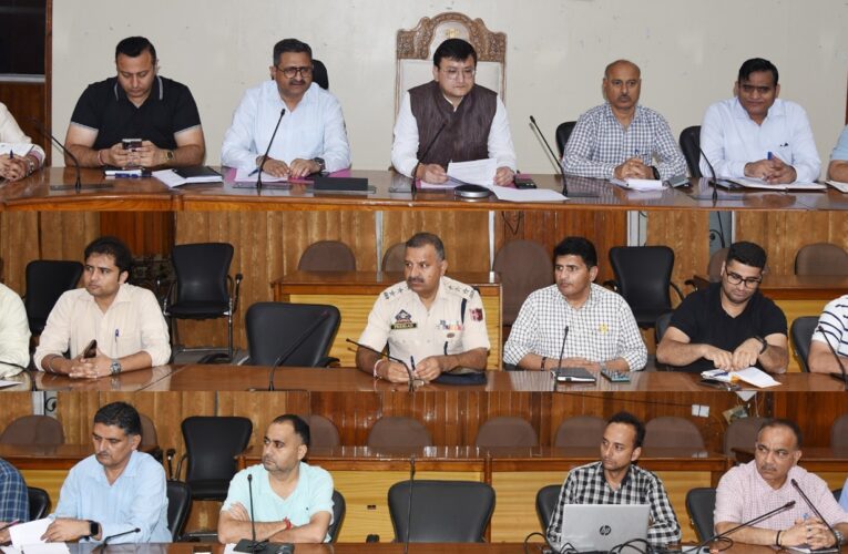 Udhampur Administration Finalizes Blueprint for Har Ghar Tiranga Campaign 2026 and Vande Mataram Sesquicentennial Celebrations