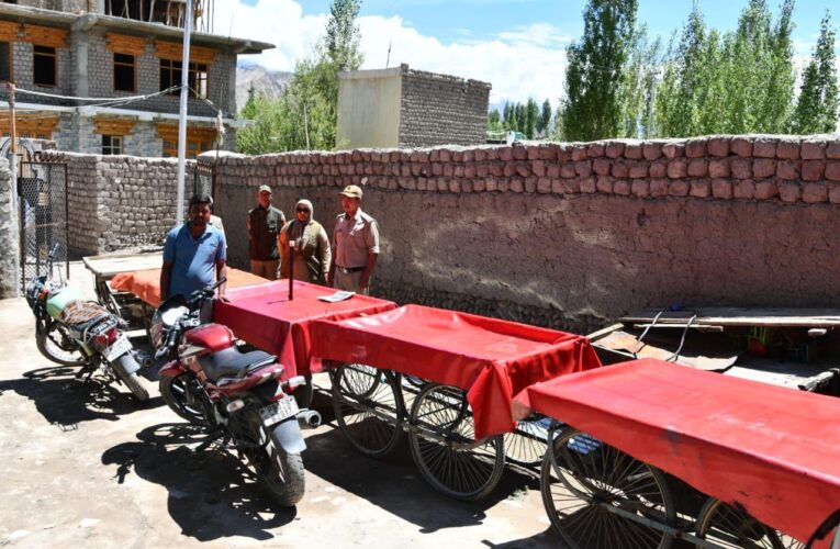 Ladakh Crackdown: Leh Police Seize Assets Worth ₹2 Lakh from Repeat Drug Offender Under NDPS Act